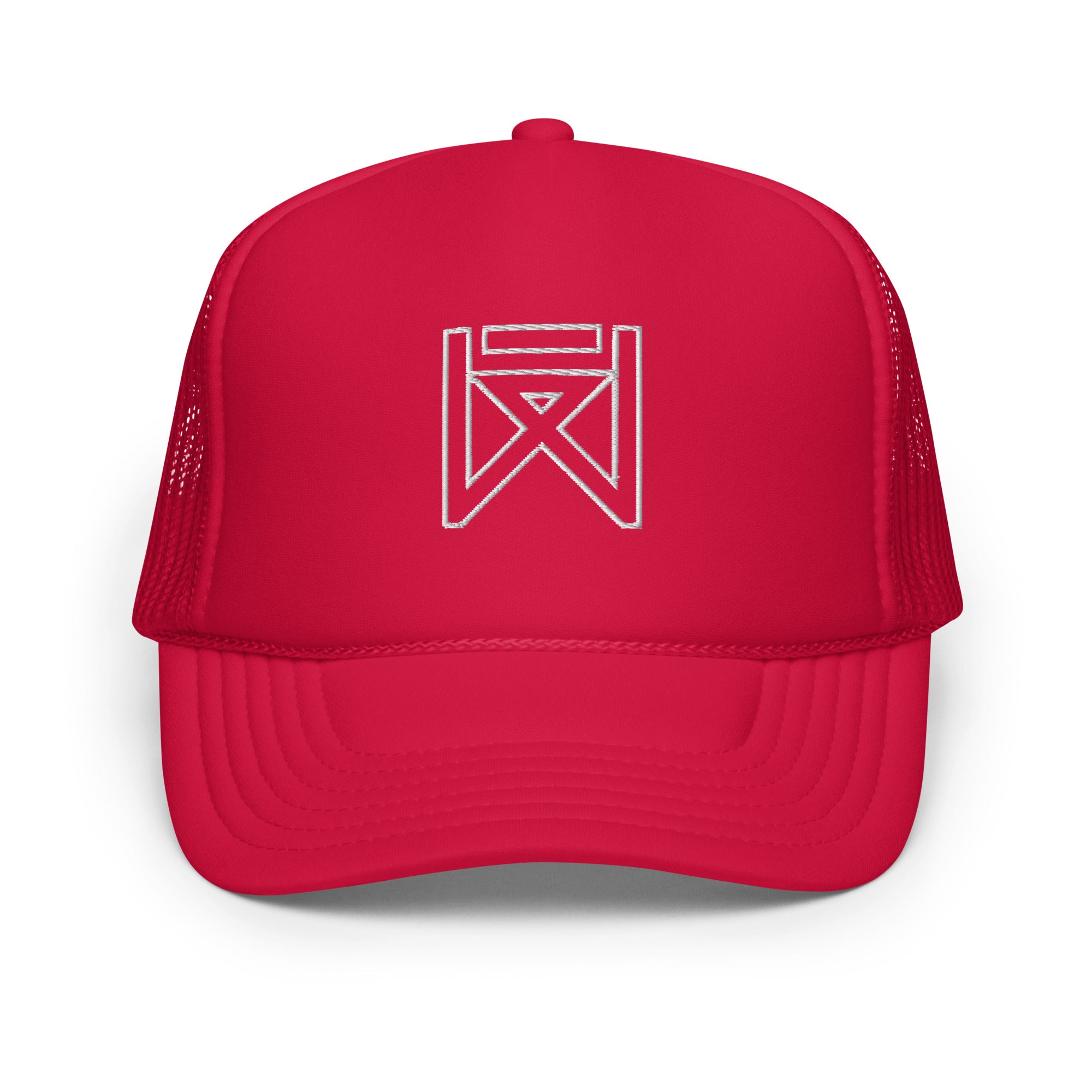 'W' Icon Trucker Hat (Red)