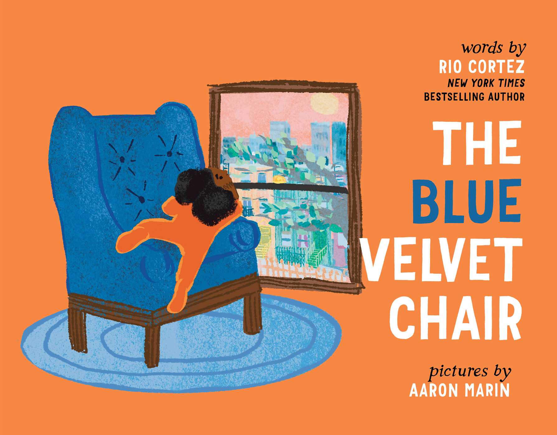 The Blue Velvet Chair (Hardcover)